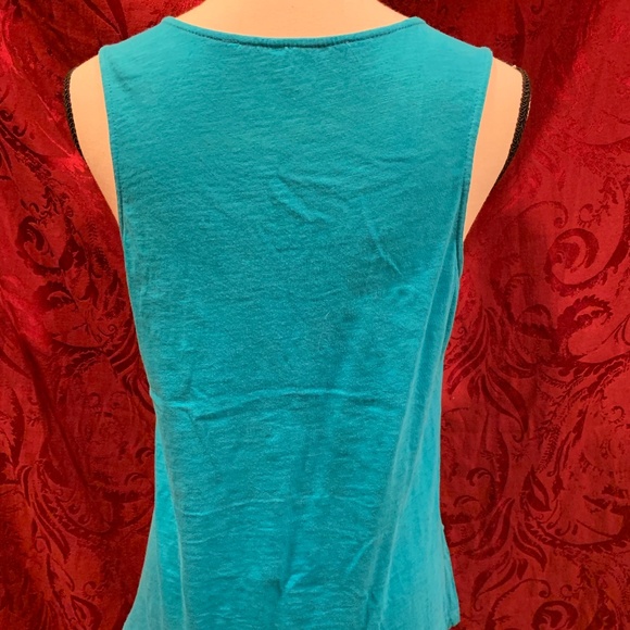 fun 2 fun Mixed Material Tank Top - Picture 4 of 5